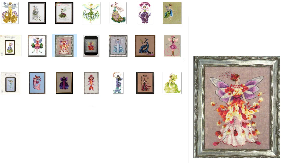 

Хороший Прекрасный --NC132 Трехцветная Фея 31-41 Набор для вышивки крестом Набор для вышивки крестом Хлопковые наборы для вышивания