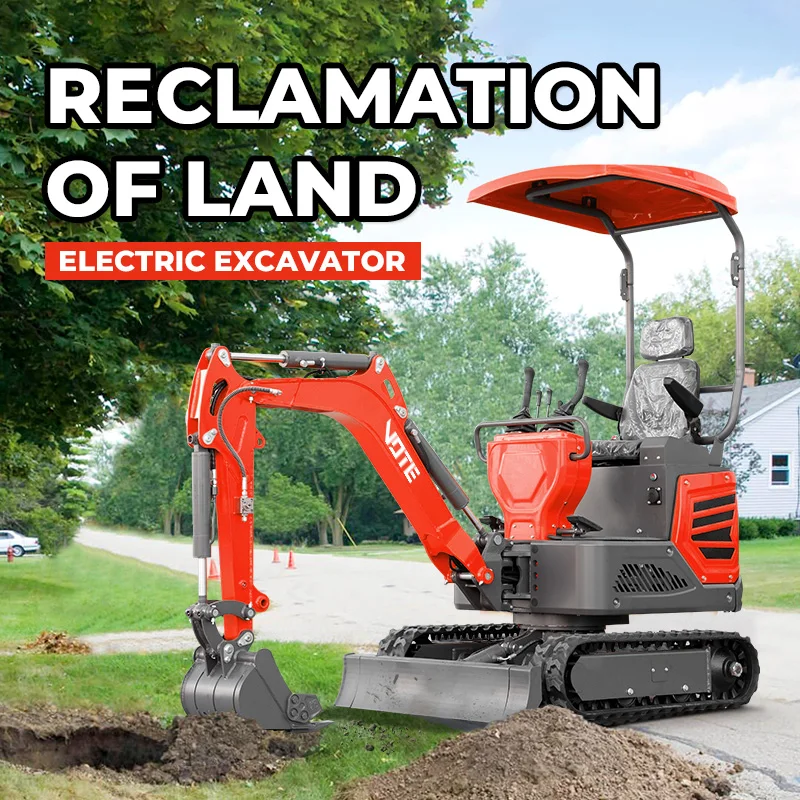 Factory Directly Sale 1 Ton Small Mini Excavator 2
