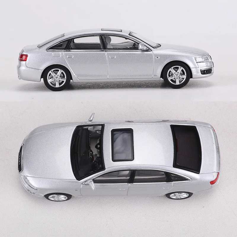 MASID 1:64 A6L(C6) modèle de voiture en alliage d'argent