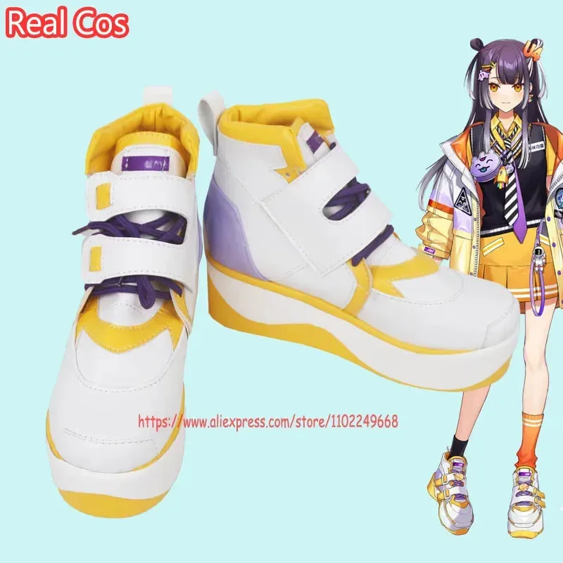 

RealCos Vtuber Umise Yotsuha Обувь для косплея Сапоги Хэллоуин Косплей Костюм Аксессуар