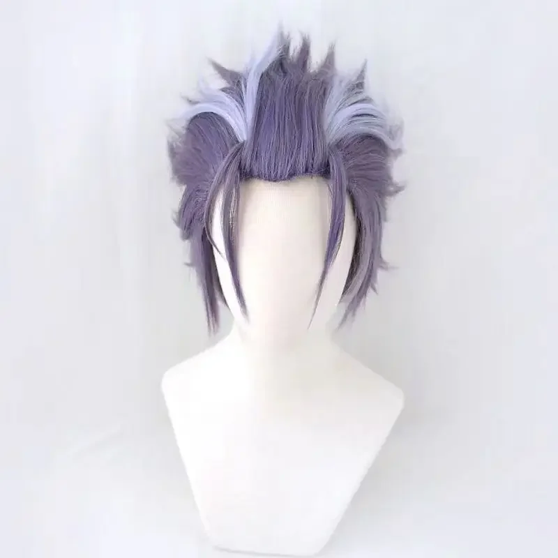 

Division Rap Battle Hypnosis Cosplay Tsutsujimori Rosho Wig 30CM Hair Heat Resistant Synthetic Wig +Wig Cap Party Halloween Wig