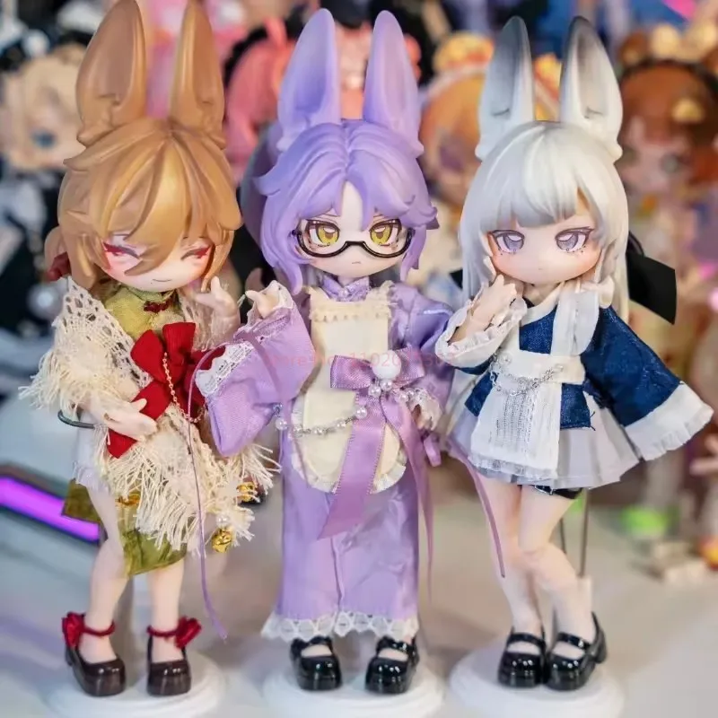 

Genuine Inedible Doll Rabbit Jumping Moon Time Treasure 12 Points Bjd Blind Box Movable Toy Ornament Doll Gift Toy