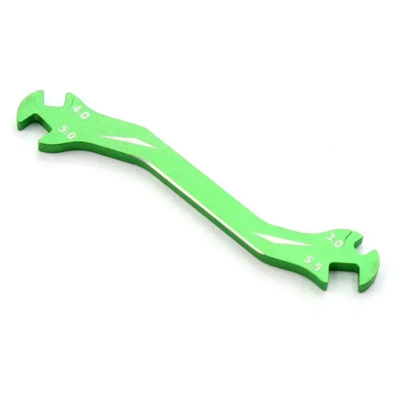 

Turn buckle Rod Tuner / Nut Wrench 4 in 1 Aluminum imperial hex wrench rc 3.0/4.0/5.0/5.5 Tool For 1/10 1/12 RC YD2 D4 D5 Tamiya