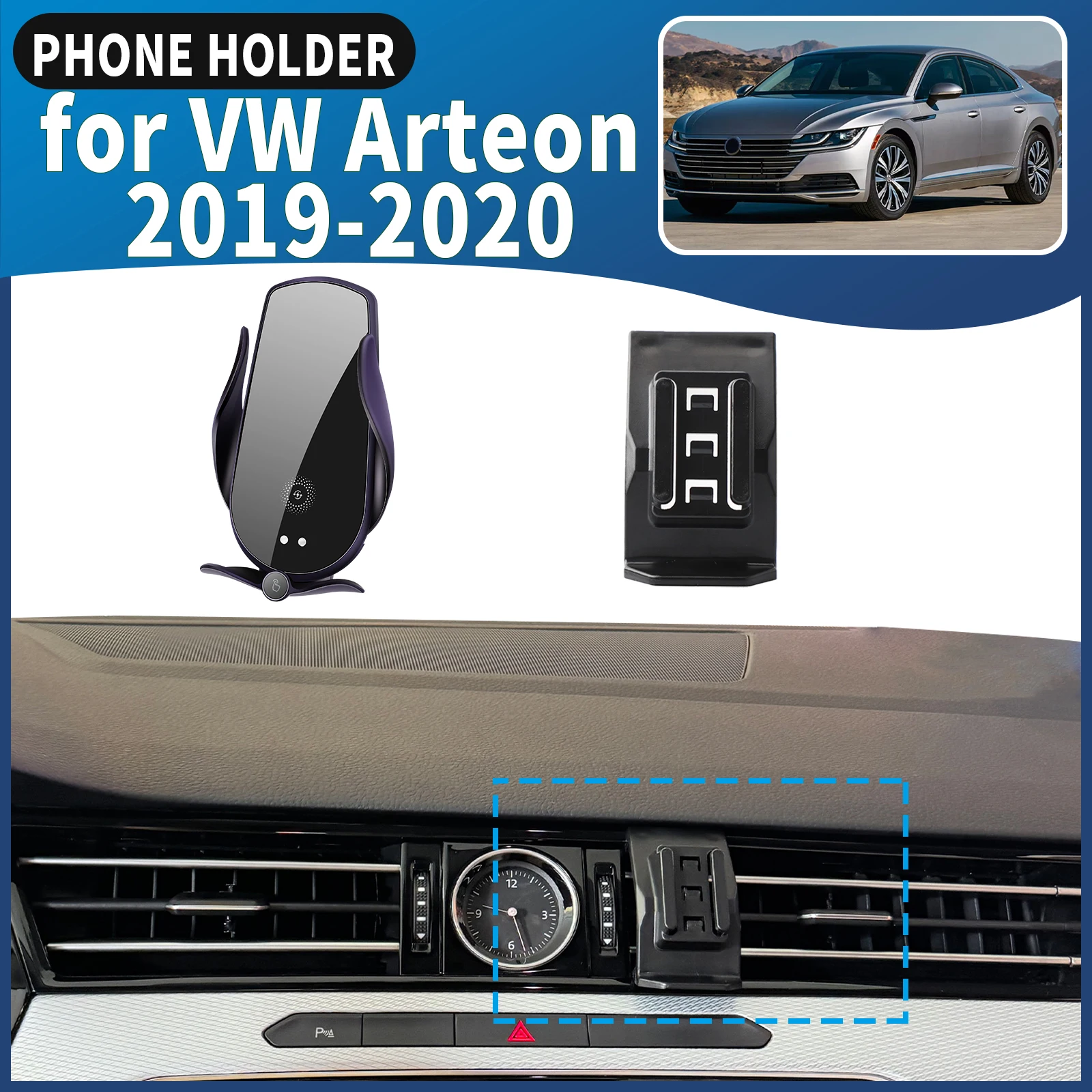 

fit for VW Arteon 2019 2020 Car Phone Holder Mount Vehicle-Specific GPS Navigation Easy Installation accessoires