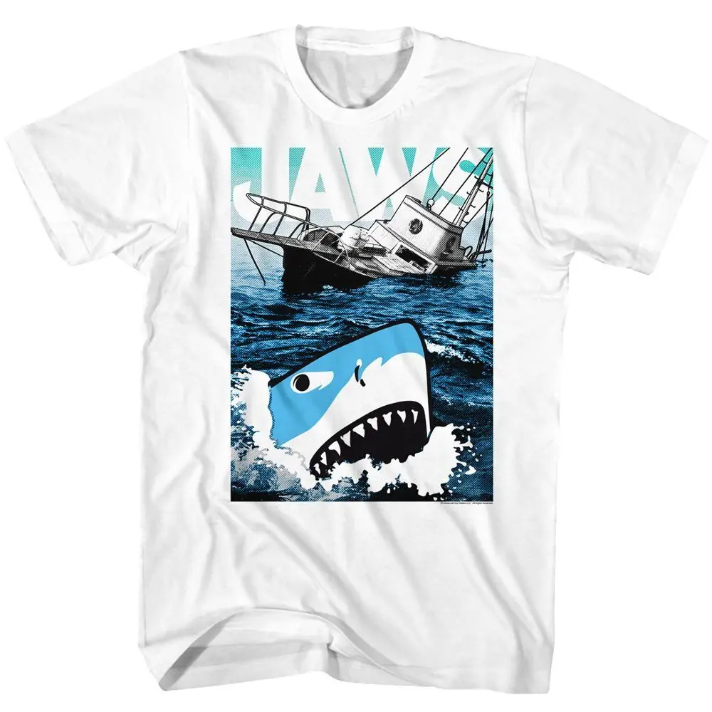 Jaws Cartoon Sharko Movie Shirt