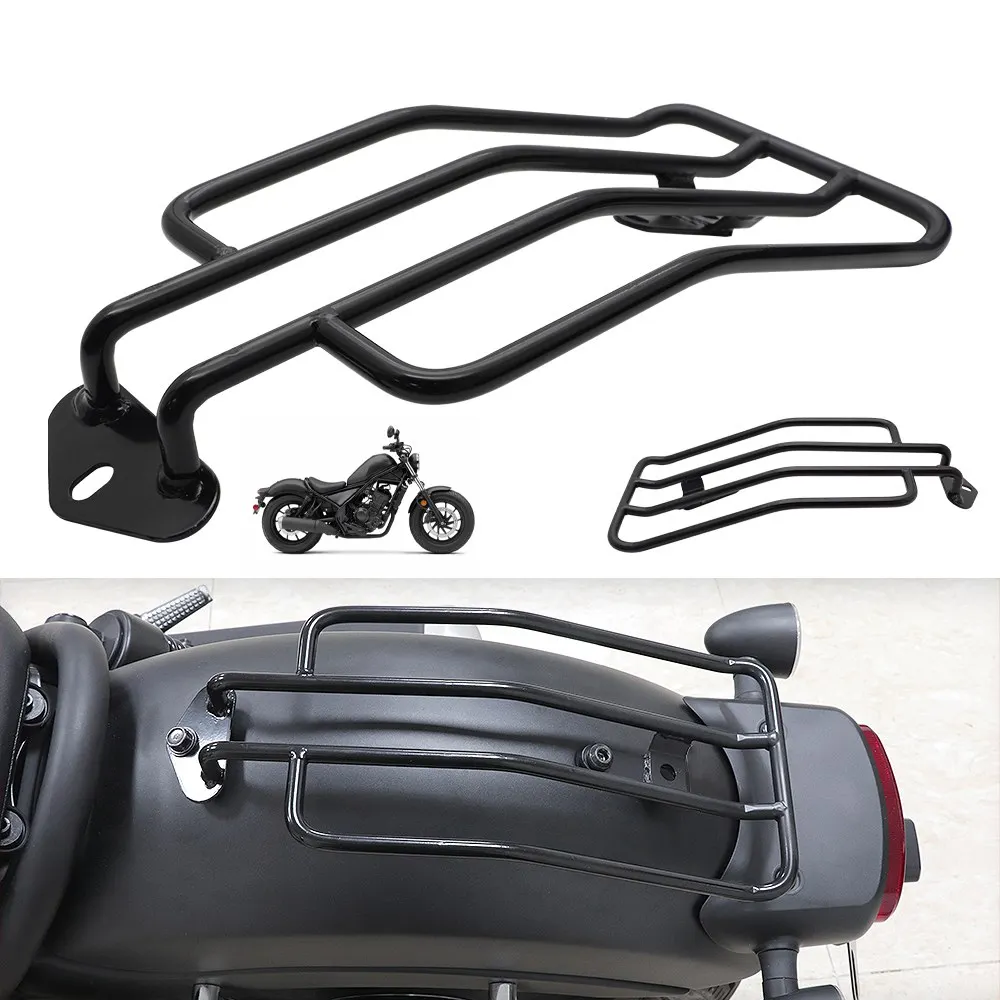 

Motorcycle Accessories For Honda Rebel CMX500 CMX300 2017-2022 CMX 300 500 Luggage Holder Cargo Shelf Mount Bracket Rear Rack