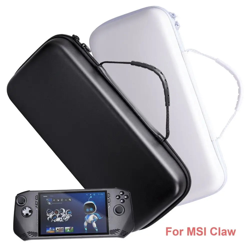 Image of 7-Zoll-Aufbewahrungstasche für Handkonsolen, stoßfest, kratzfest, Spielzubehör, tragbare EVA-Schutztasche für MSI Claw A1M