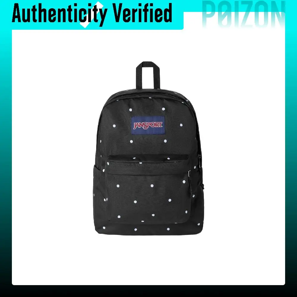 JanSport Canvas Backpack Unisex Black JSPU261MBBP001