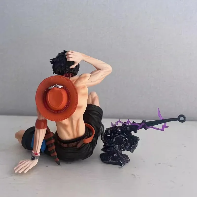 12cm One Piece Anime Character Portgas D. Ace Action Figure PVC Statue Model Collection Toy Desktop Decoration Gift Ornaments