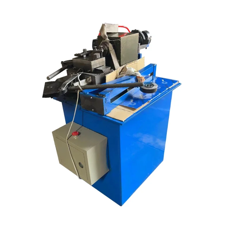 Metal Steel Pipe End Closing Shrinking Machine Manual steel Tube Sealing Machine