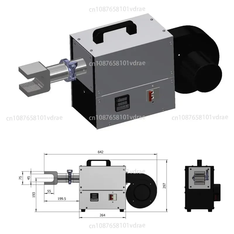 Heat Shrinkable Tube Baking Machine Small Heat Shrinkable Film Insulation Protection Sleeve Heating Shrinkage Machine