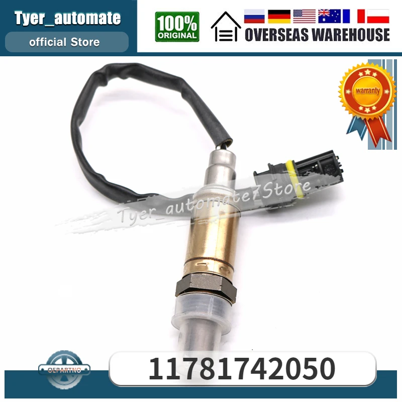 

For BMW 318I 320I 323I 328I 525I 528I 530I 740I M5 X3 X5 Z3 Z4 Z8 Land Rover Range Rover 11781742050 Upstream Oxygen O2 Sensor