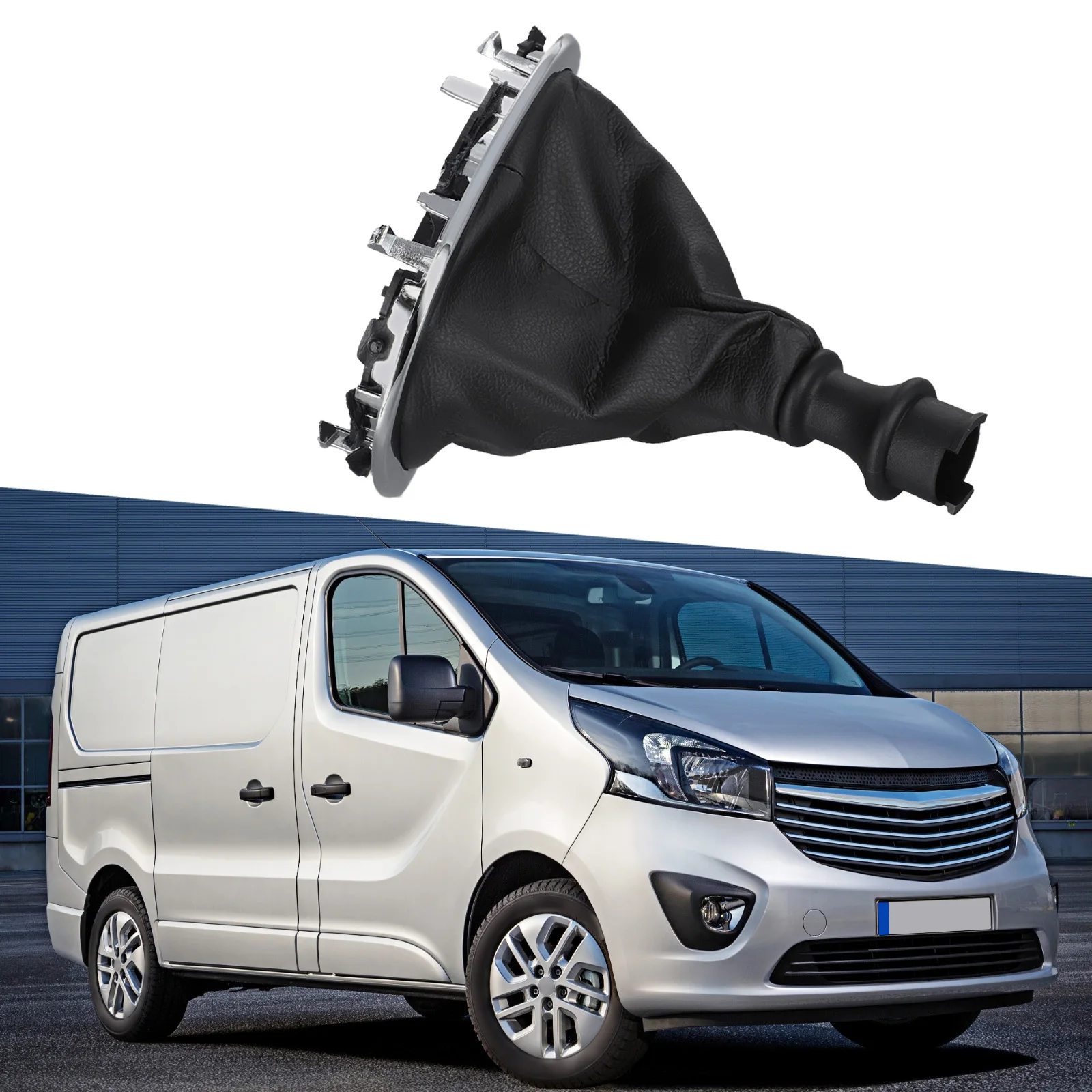 

Кожаный чехол для переключения передач для Trafic III Vivaro B, замена Talento с функцией быстрой установки