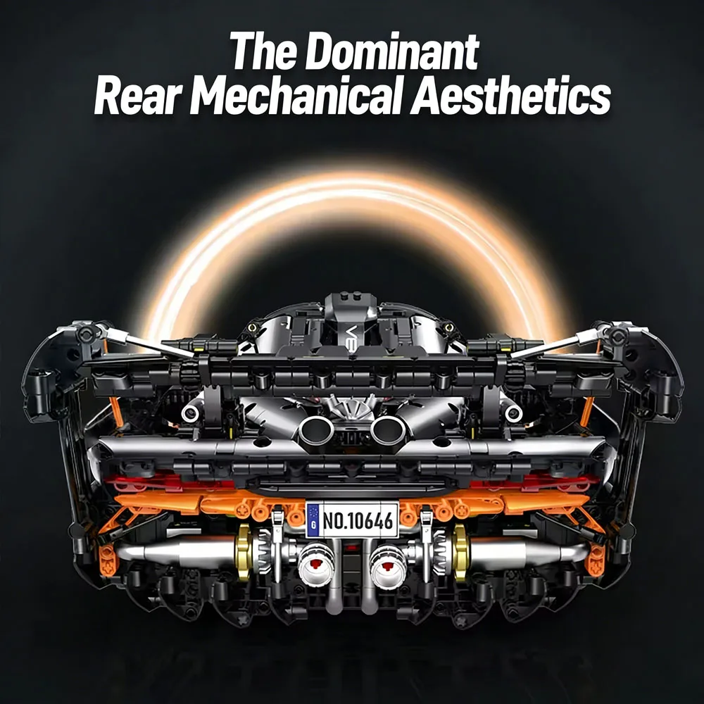 AUF LAGER Sen-na MOC Maikailun 1:8 RC Sportwagen Senna Bausteine Ziegel Montage Modell Spielzeug für Jungen Weihnachten geschenk Set