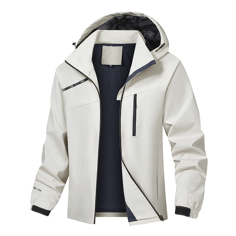 

New Arrived Men's Single Jacket Windproof Waterproof Jacket Mountaineering Jacket Camping Climbing Waterproof Outdoor Jackets