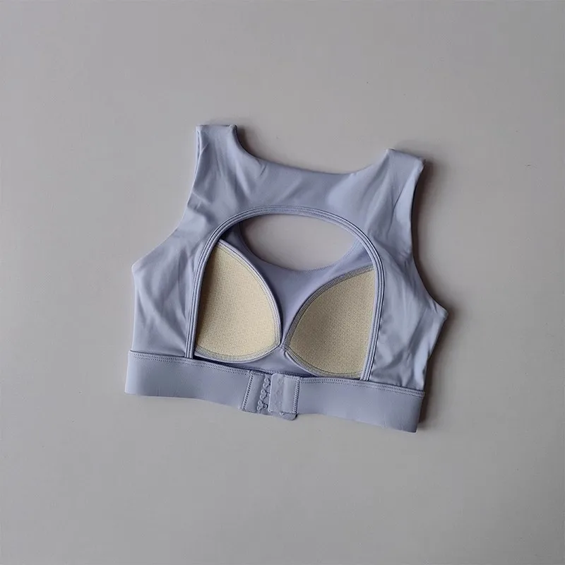 Women's Sexy Push-Up Sport Bra Top Breathable Fitness Hollow out Back Vest Beautiful Back Design Slim Elastic Fitness Underwear - Image 6