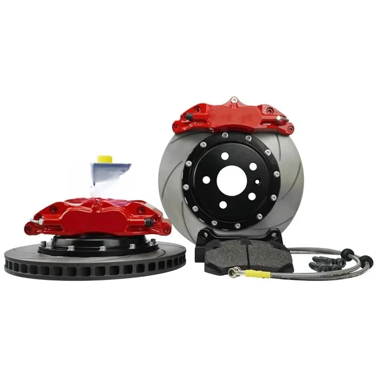 

2019 High Performance 4 Pot Brake Clamp AP5200 Brake Kit mk5 mk6 gti mk7 e46 e90 Auto Parts