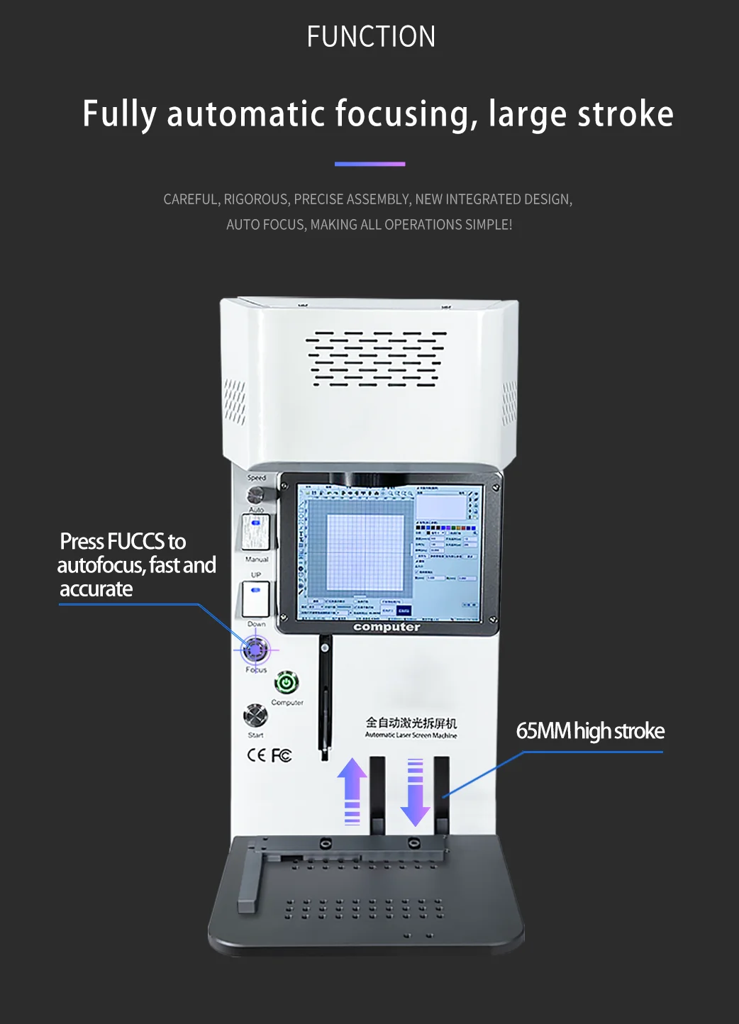 TBK 958B ensemble complet Mach - Fume Extractor Laser avis et prix