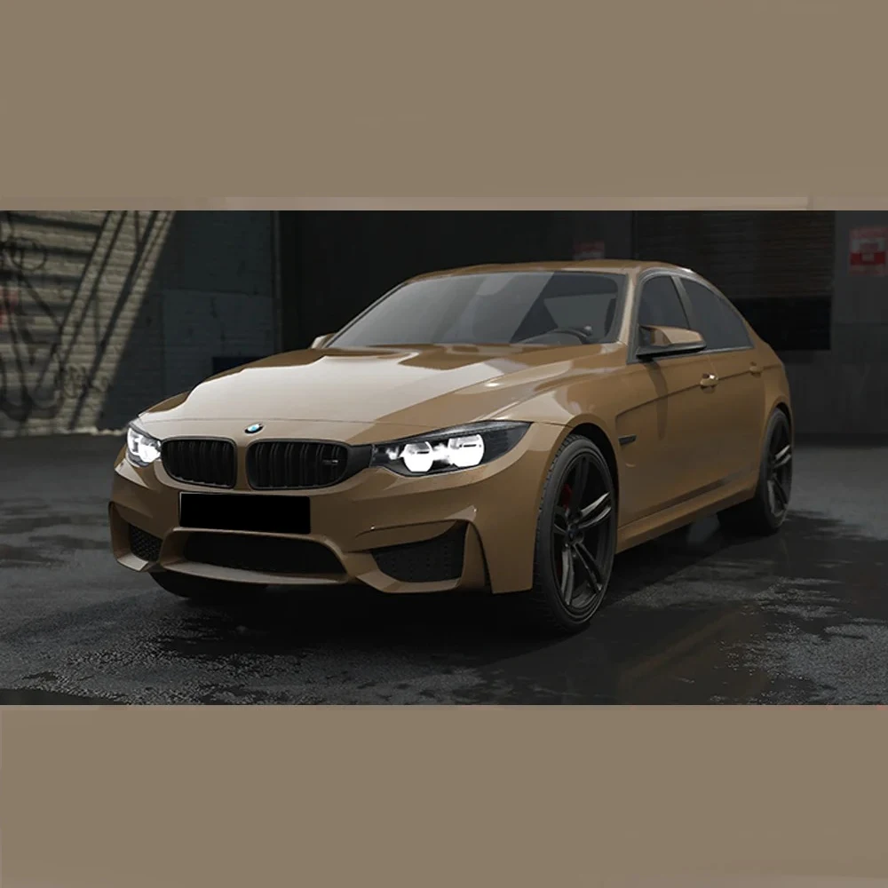 Wrapmaster 7.5mil Sand Proof Paint Protective Film TPU Desert Yellow PPF Vehicle Wrap Supplies