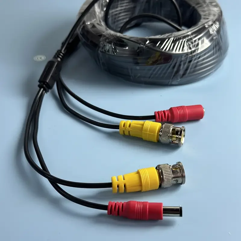 AHD Camera Cables 5M/10M/20M/30M BNC + DC Power Video Extension Cable for AHD CCTV Camera DVR Systems