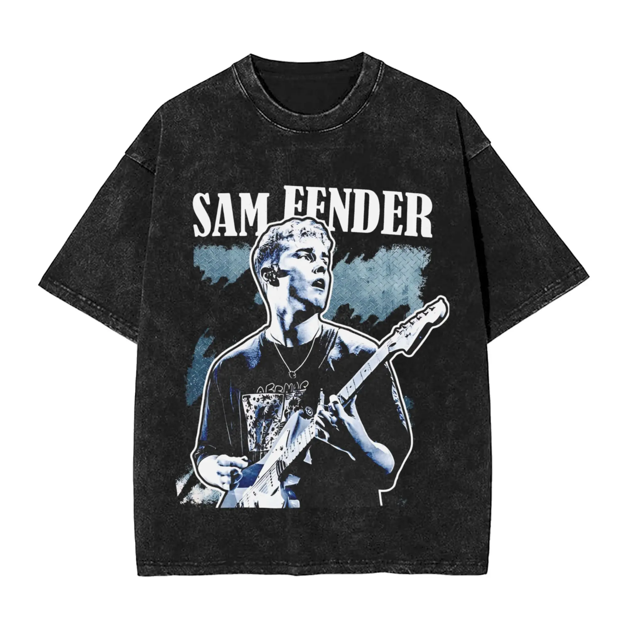 

Men Sam Fenders T Shirts Clothes Summer Y2K Funny Short-Sleeved T Shirt Crew Neck Leisure Print Tee Shirt Wholesale