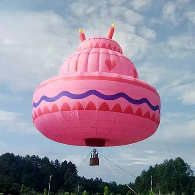 Adventure Balloon Ride in einem aufblasbaren Heißluftballon
