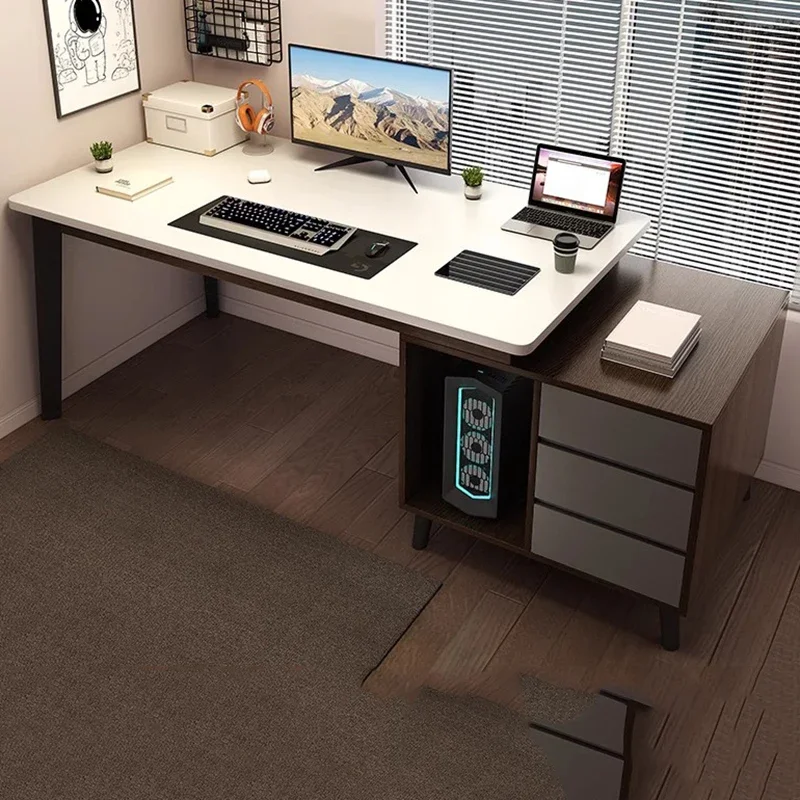 Bedroom Conference Computer Desks Monitor Writing Nail Notebook Supplies Modern Desk School Table Multifunction Home Furniture