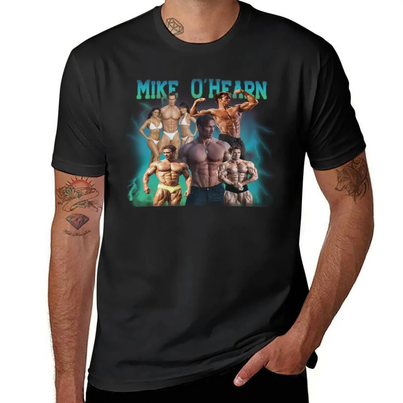 Mike O’Hearn T-Shirt boys whites boys animal print oversized t shirt heavy weight t shirts for men