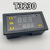 T3230 12V 24V 220VDigital Time Delay Relay Dual LED Display Cycle Timer Control Switch Adjustable Timing Relay Time Delay Switch