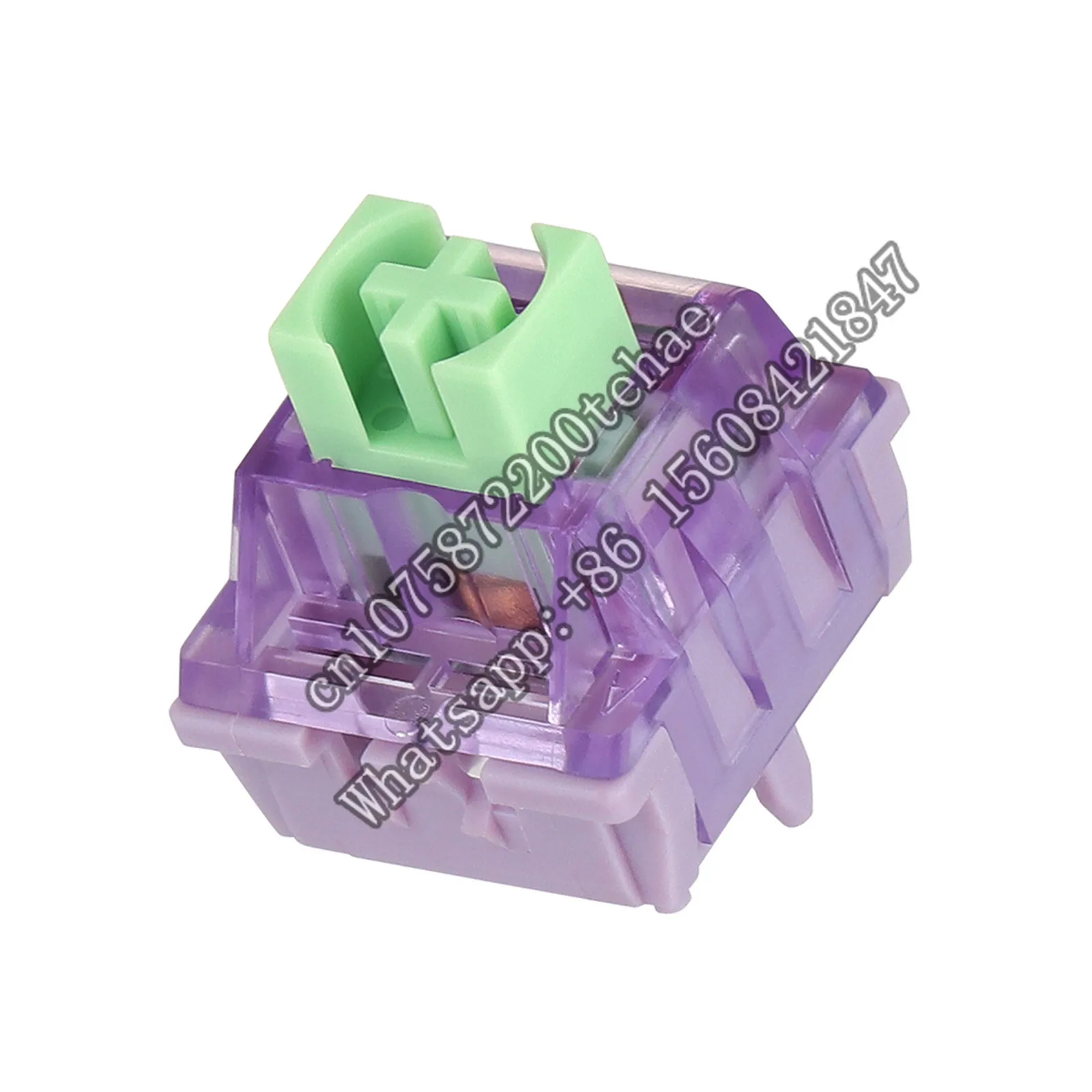 70/90/100/110Pcs DUROCK Lupine Linear Switch 62g Bottoms Out Extended Spring Linear Switches