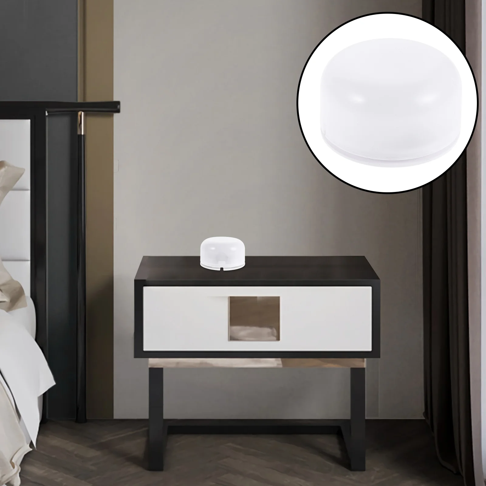 Pat Light Touch Activated Lamp Base Display Shine Nightlight Abs Bedside Touch-sensitive