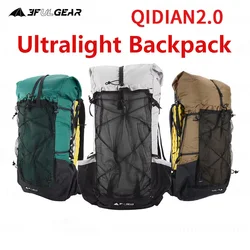 3F UL GEAR QIDIAN 2.0 40+16L Plecak Ultralekki Duża Pojemność Outdoor Camping Piesze Wycieczki Moda Wspinaczka Torba Nylonowa Wodoodporna Torba