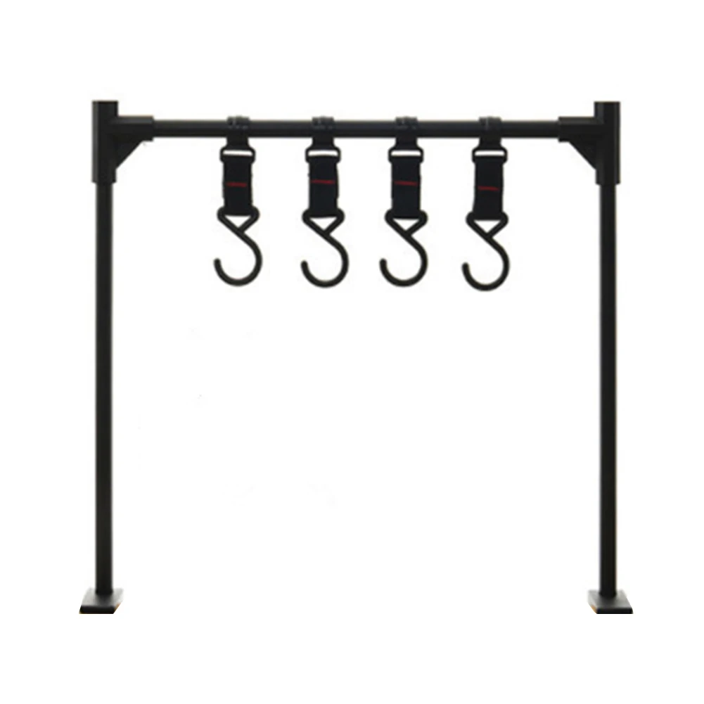 For Camping Tables Camping Tableware Rack Camping Outdoor Organized Space-saving Wear-resistance Aluminum Alloy