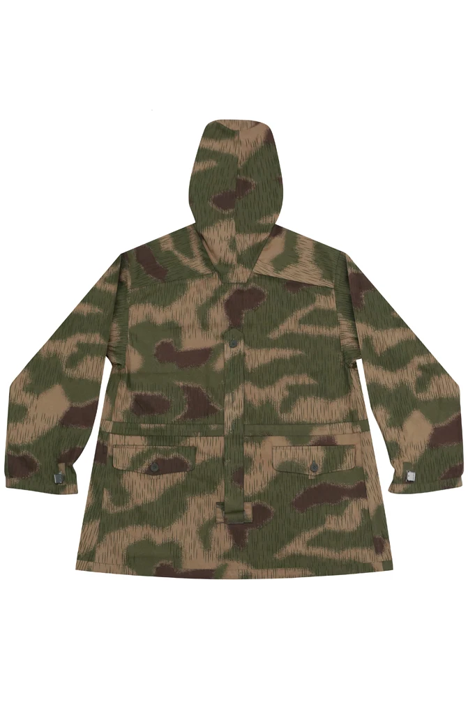 GUCE-024 Omkeerbare Moeras Sumpfsmuster 44 Camo Gebirgsjäger Anorak Kiel