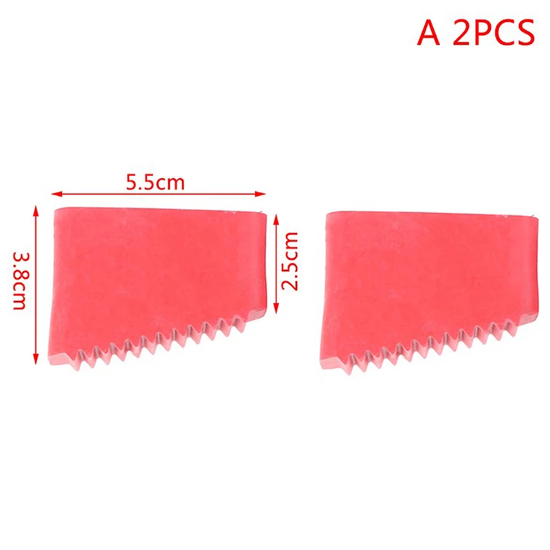 2 Pcs Thickened Non-slip Foot Cover Multifunctional Ladder Mat Rubber Insulated