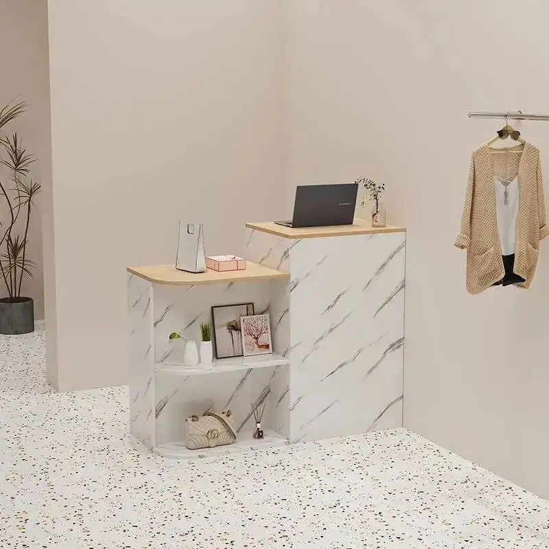 Salon Counter Terrace Small Cashier Bar Service Chinese Counter Simple Modern Reception Desks Salon Reception Trendy Furniture