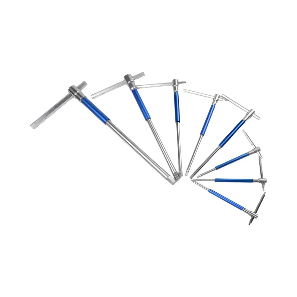 8 Piece For TL Type Wrench Set with Iron Frame for Organized Storage and Usage in Home and Professional Assembly Tasks