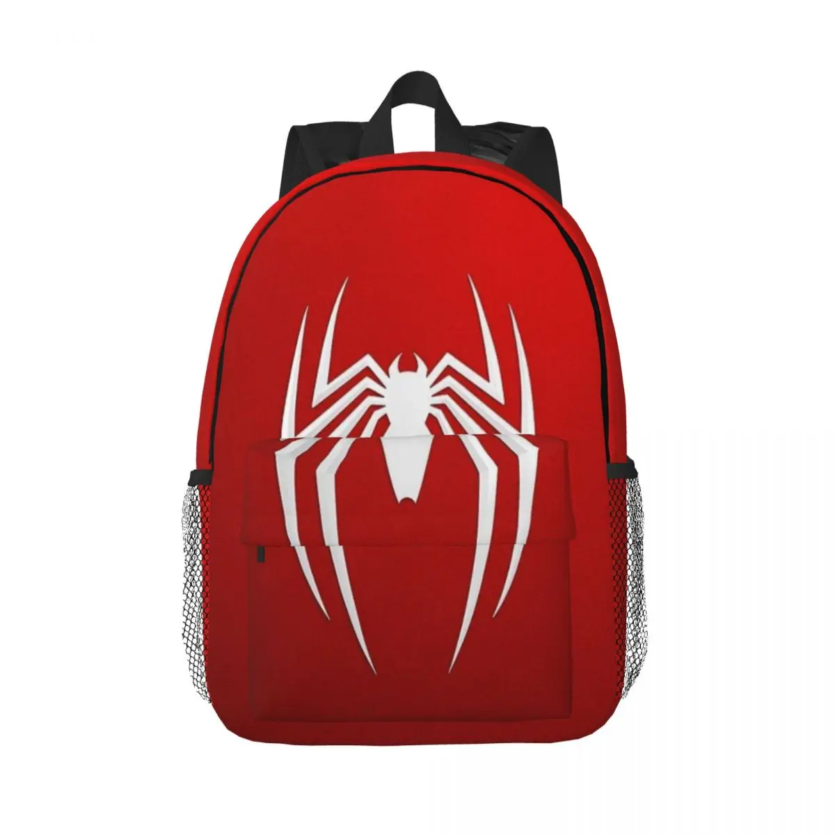 Mochila ligera Spider Man de 15 pulgadas, bolso versátil y elegante para la escuela, viajes y uso diario