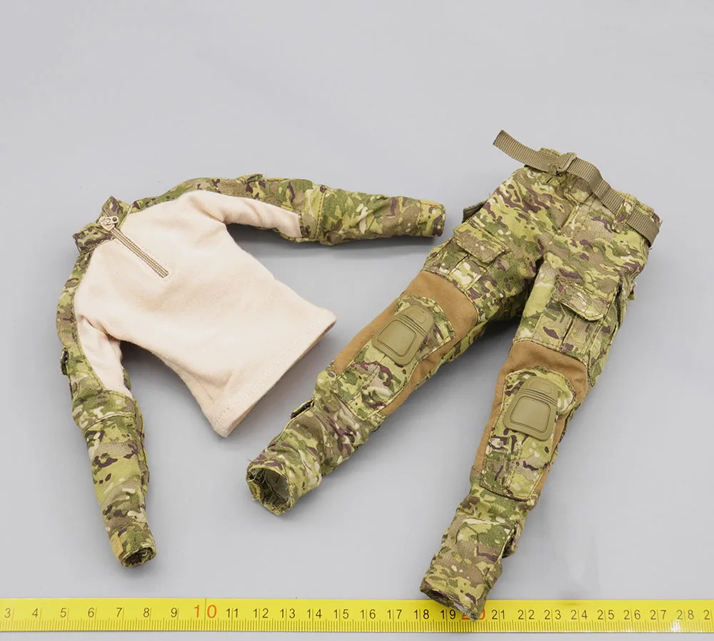 

1/6 Soldierstory SS051 US. Soldier Doll 75th Ranger Operation Unit Male Uniform Coat Tops Pant Moral Medals For 12" Action Doll