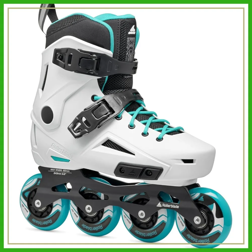 

Women's Urban Inline Skates White Aqua Fitness Commuting Recreational