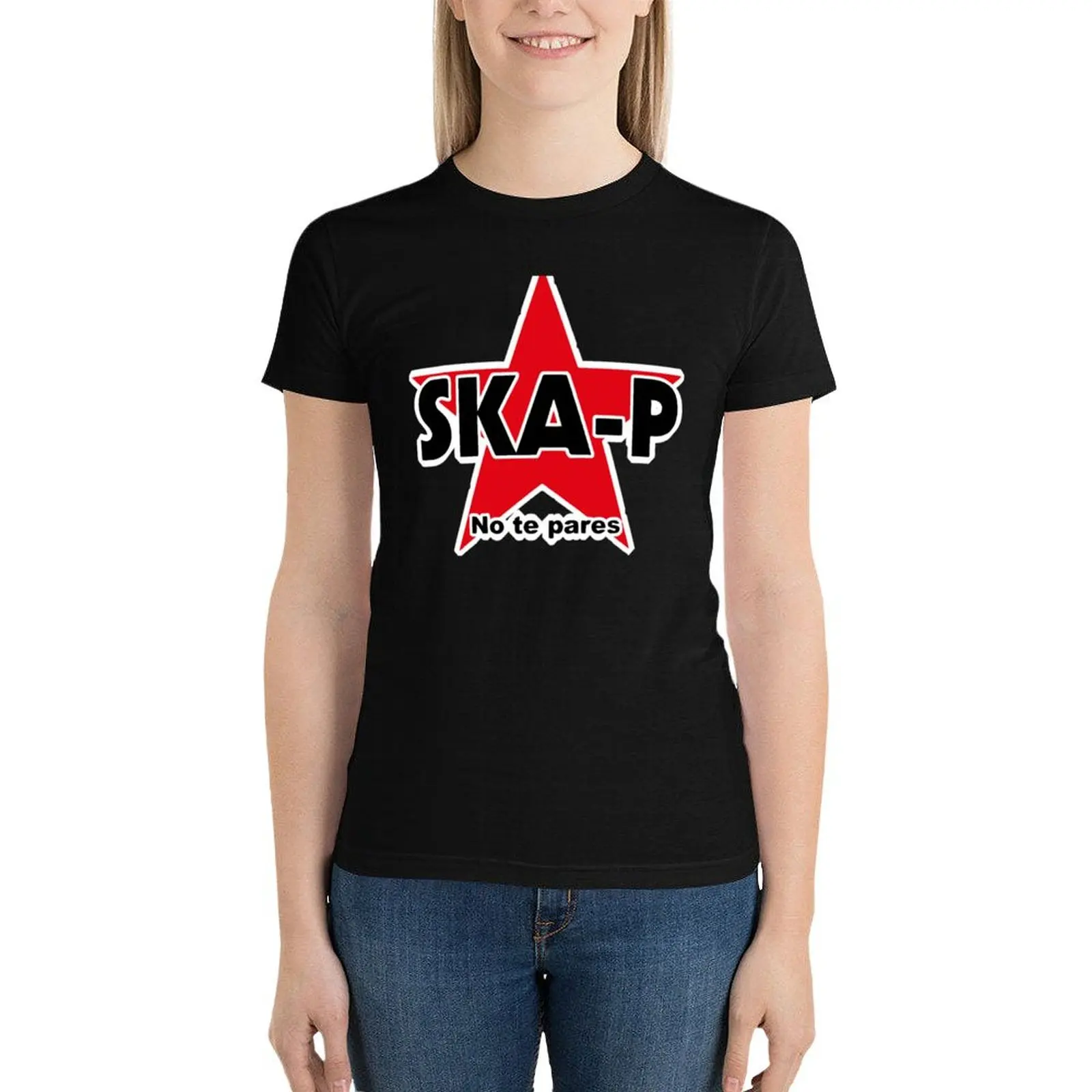 SKA-P T-Shirt lady clothes funny Aesthetic clothing Woman fashion