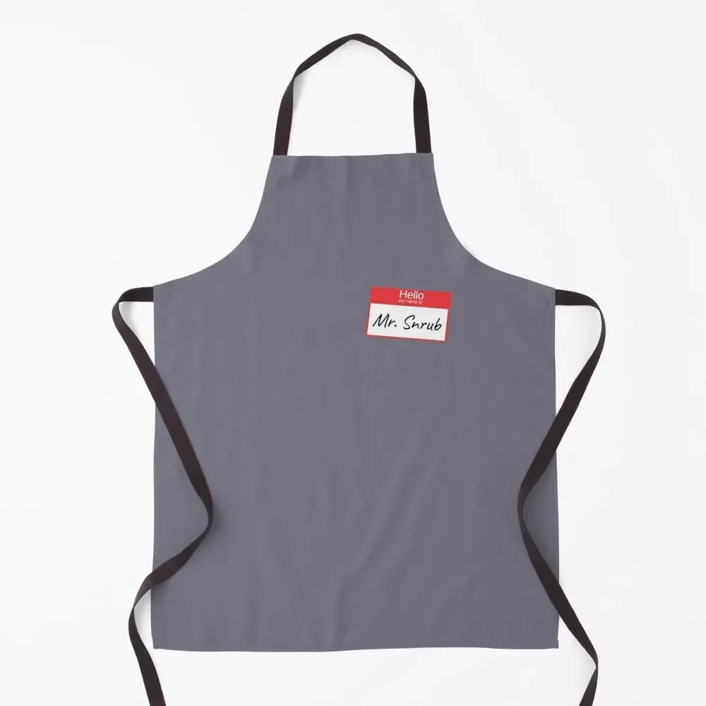 

Hello my name is Mr Snrub Apron beauty master nail tech supplies Apron