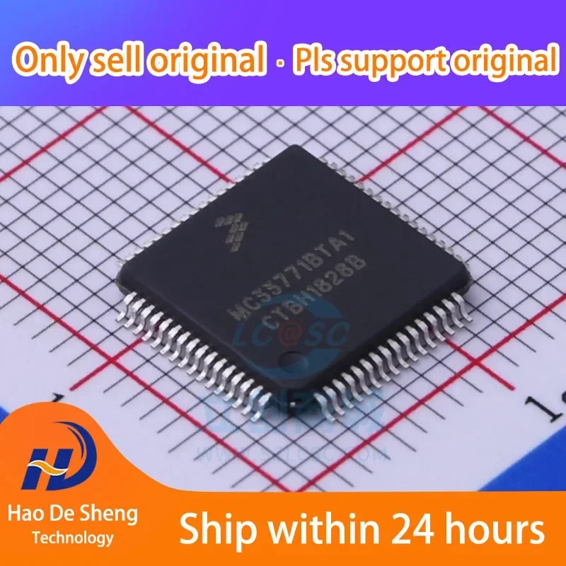

10PCS/LOT MC33771BTA1AE MC33771BTA1 LQFP-64 New Original In Stock