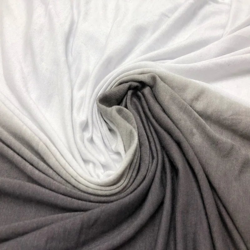 

Новый женский эластичный мерсеризованный хлопковый модальный шарф с ручной росписью, двухцветный градиентный хлопковый шарф-шаль из джерси