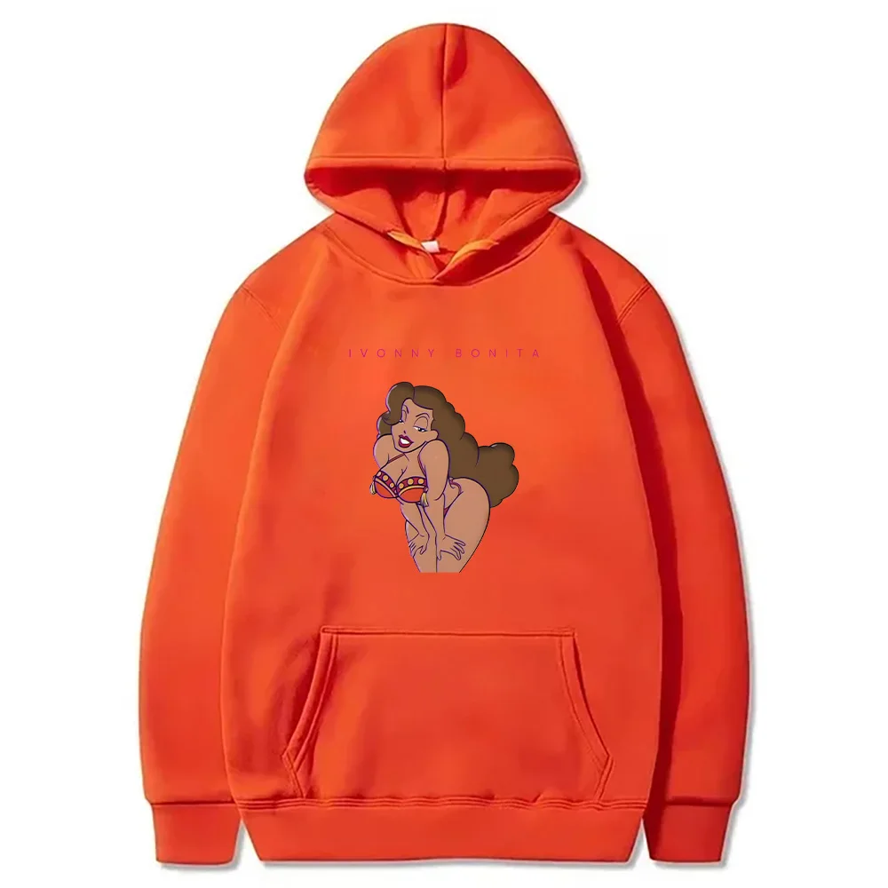 Bluza Karol G Ivonny Bonita Męska Damska Casual Vintage z Nadrukiem Graficznym Piosenkarki dla Fanów, Polarowa Bluza z Kapturem Casual