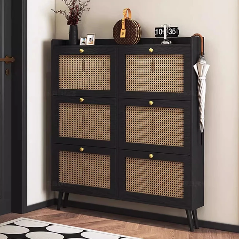 

Nordic Style Modern Shoe Cabinets Space Saving Shoes Organizer Luxury Zapatero Recibidor De Entrada Living Room Furniture