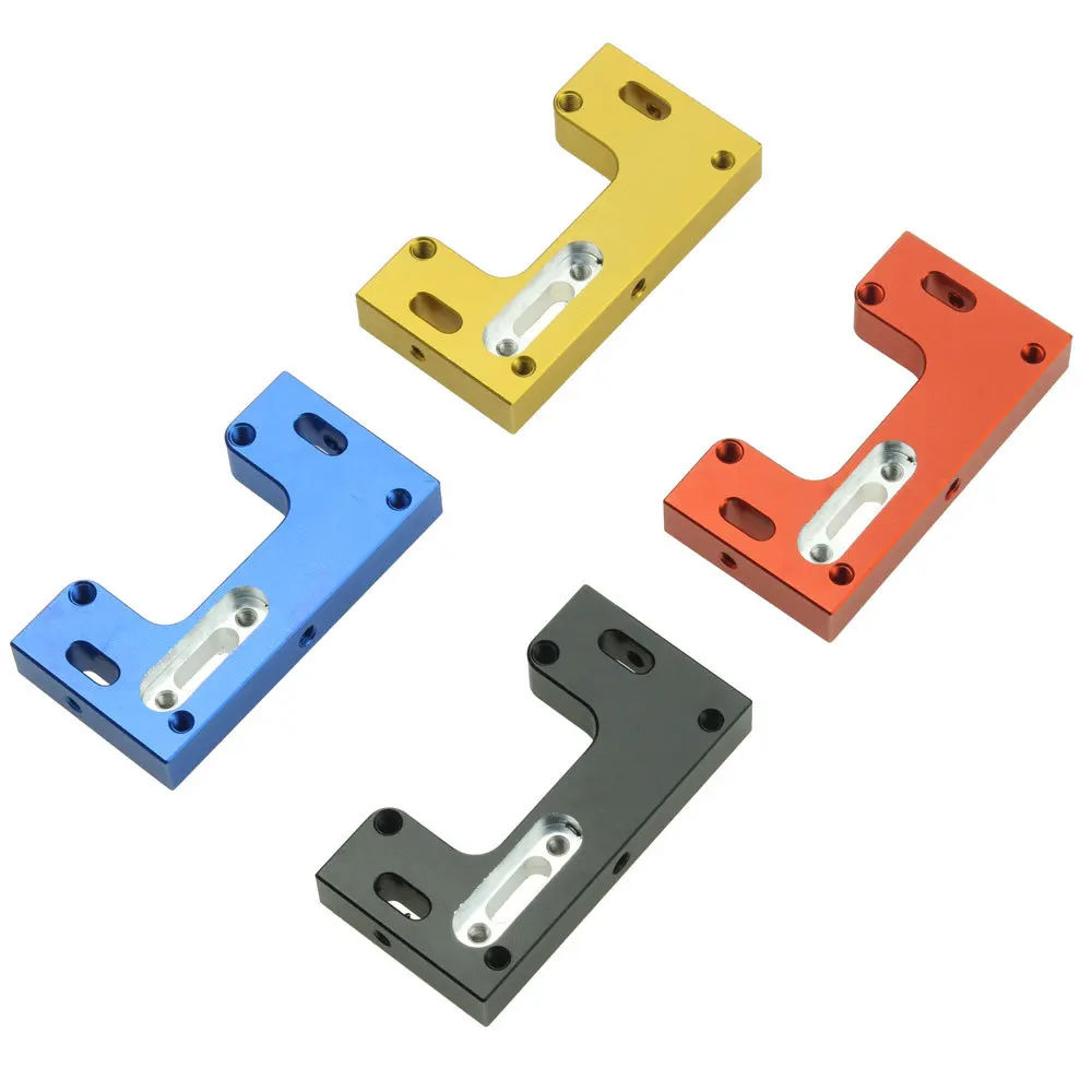 Lo-ok 1Set Rc سيارة معدنية توجيه سيرفو مستودع ثابت تصاعد قوس ل B14 B24 C14 C24 B16 B36 Mn D90 D91 ، أسود