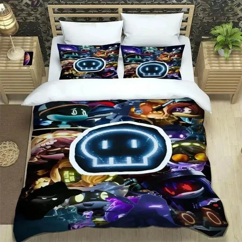 

Murder Drones Cartoon Printed Bedding Sets Exquisite Bed Supplies Set Duvet Cover Bed Comforter Set Bedding Luxury Birthday Gift