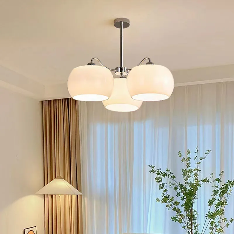 

Medieval bedroom chandelier Nordic creative persimmon light surprise quiet wind study restaurant light Internet celebrity