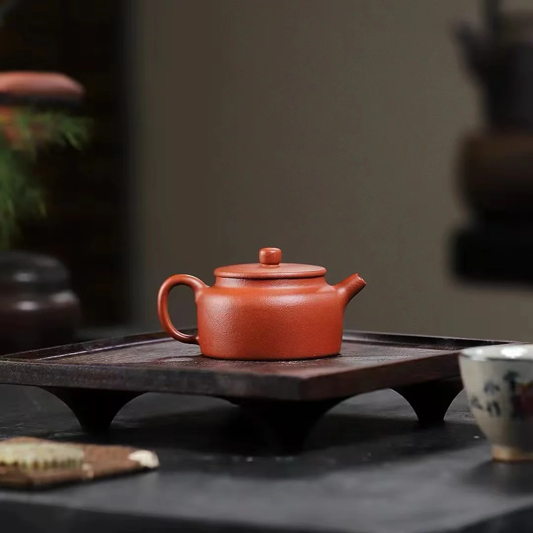 110cc Small Chaoshan Gongfu Teapot Handmade JiangpoNi Clay Dezhong Zisha Tea Pot